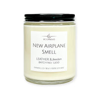 NEW AIRPLANE SMELL — Leather & Freedom