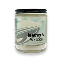 NEW AIRPLANE SMELL — Leather & Freedom